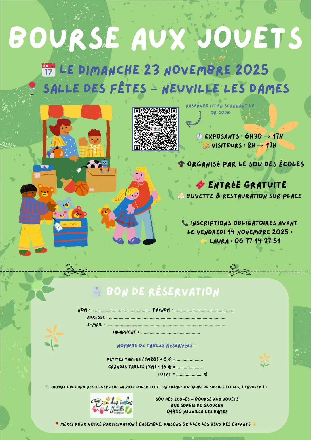 Bourse aux jouets 2025